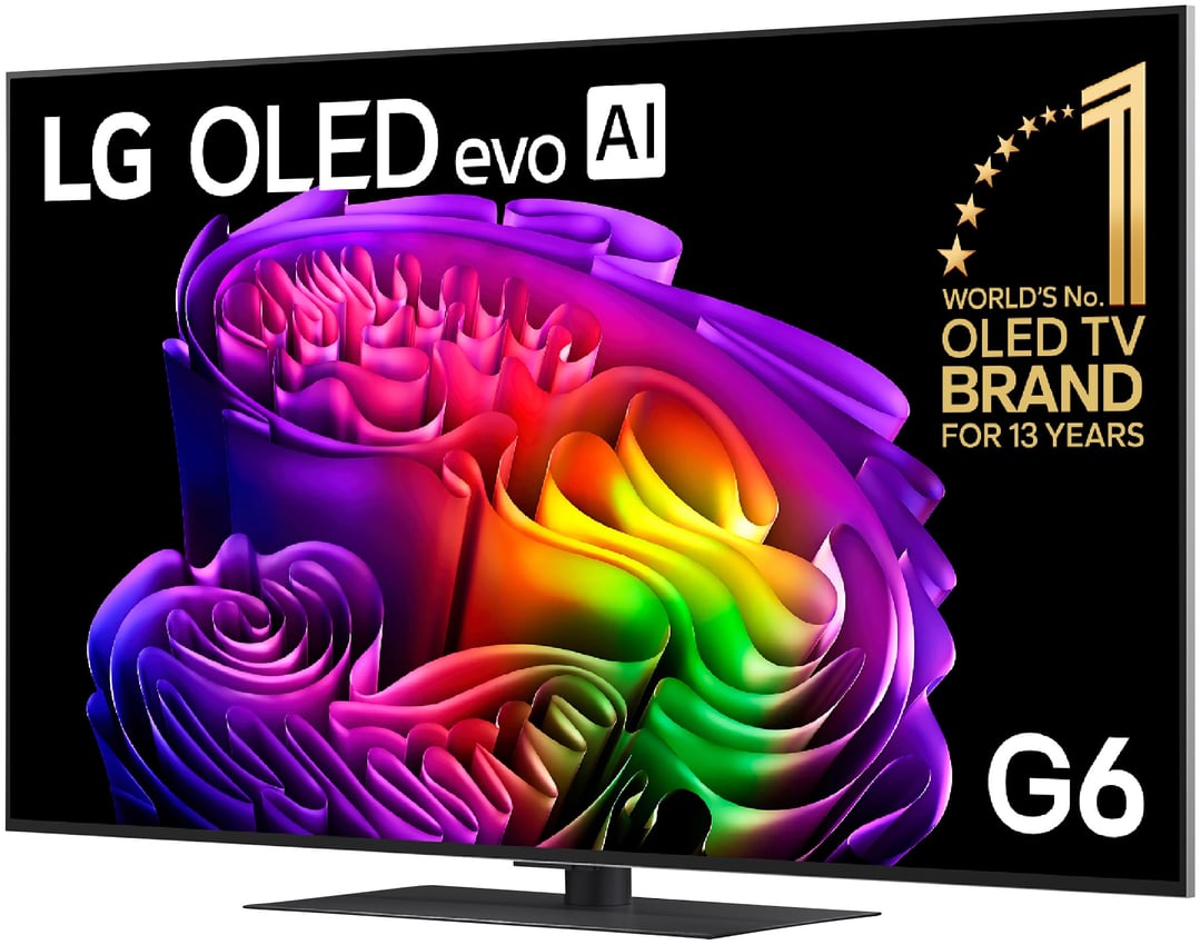 LG 55" OLEDG6 EVO AI 4K Smart TV 2026 OLED55G6PSB