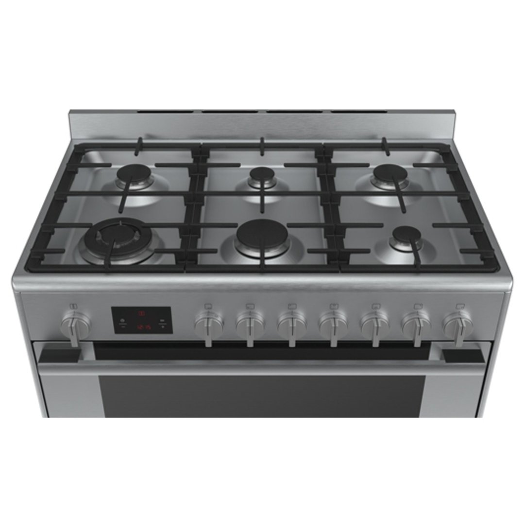 Bosch Serie 6 90 cm Dual Fuel Range Freestanding Cooker HSB738357A