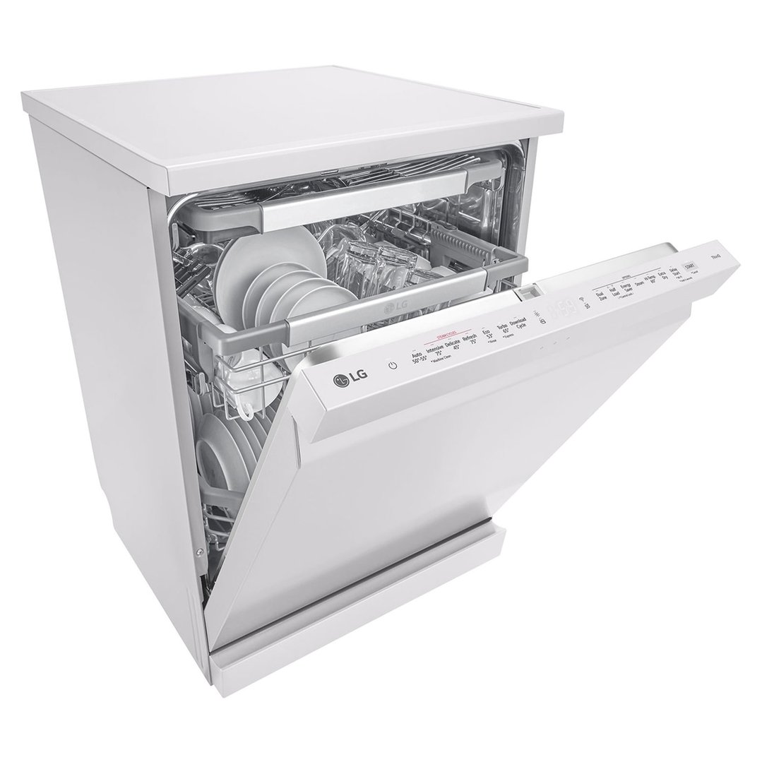 LG 15 Place QuadWash® Dishwasher - Freestanding - Matte White XD3A25MW