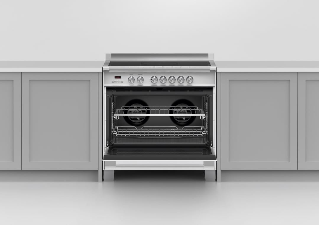 Fisher & Paykel 90cm Series 7 Classic 5 Zone Induction Cooker, 2 SmartZones OR90SCI4W1