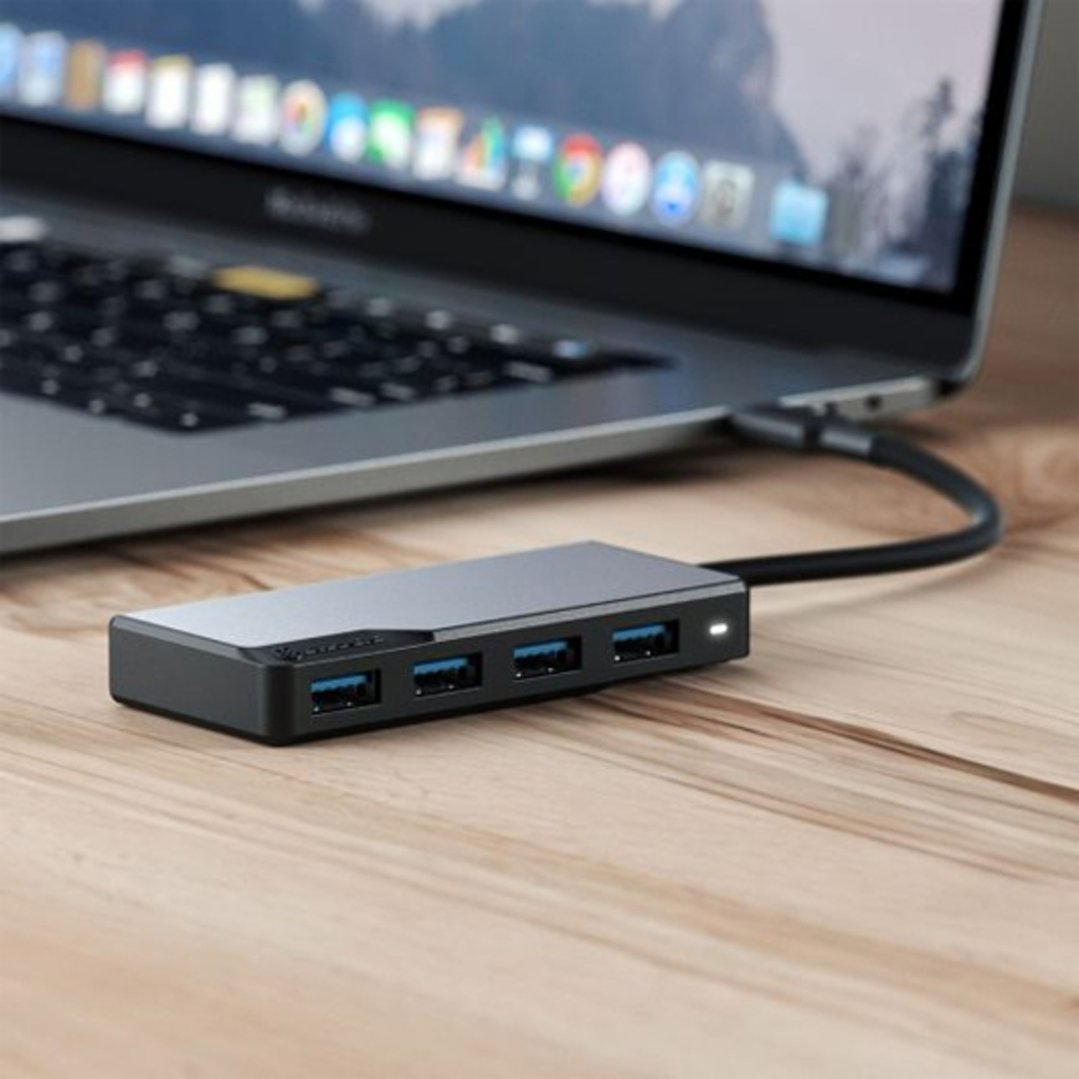 Alogic USB-C Fusion SWIFT 4-in-1 HubSpace Grey UCFUUA-SGR