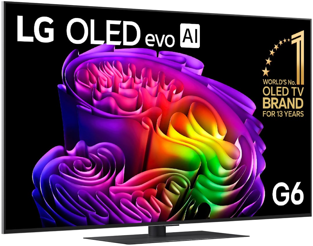 LG 55" OLEDG6 EVO AI 4K Smart TV 2026 OLED55G6PSB