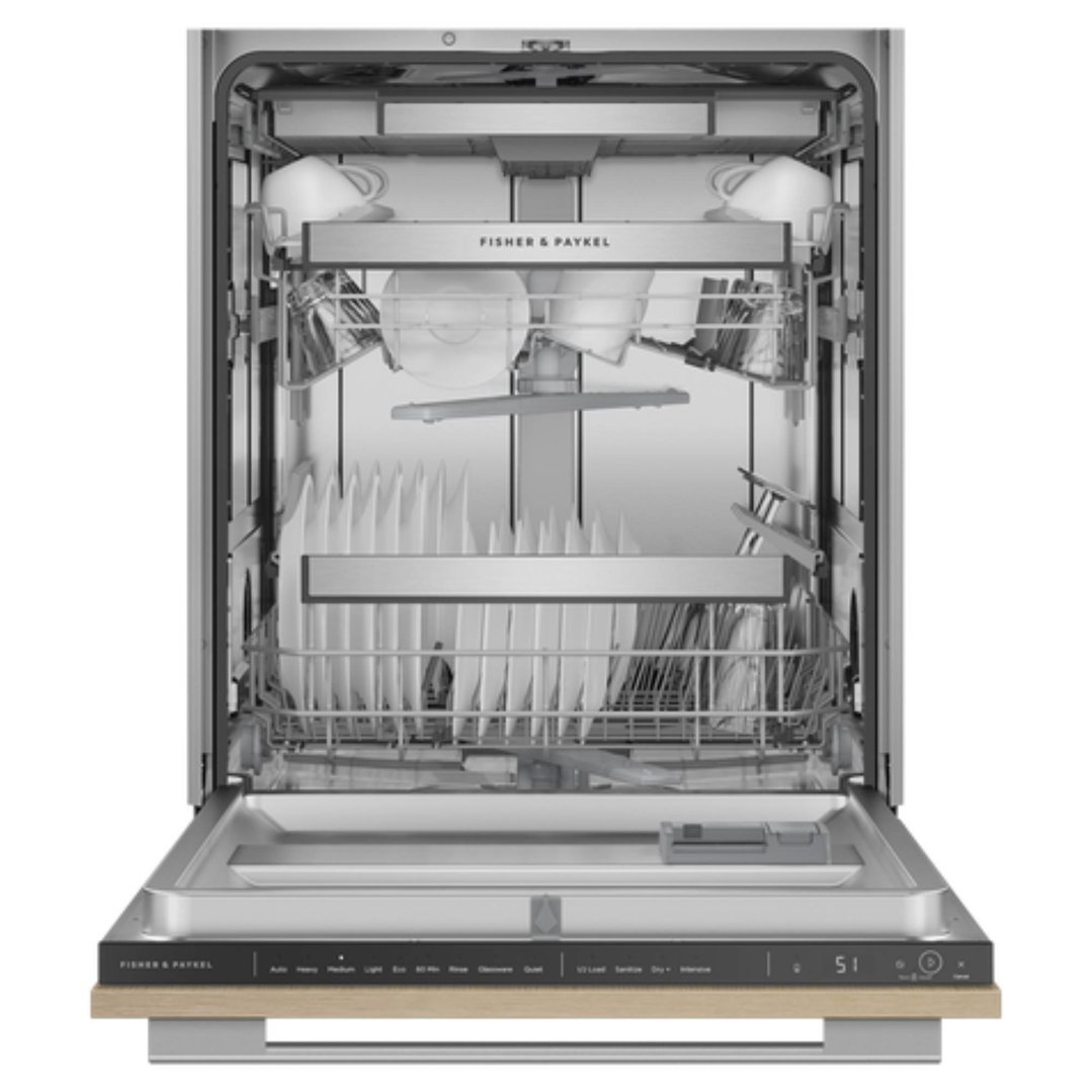 Fisher & Paykel 60cm 15 Place Series 9 Heat Pump Integrated Dishwasher DW60U4EI3
