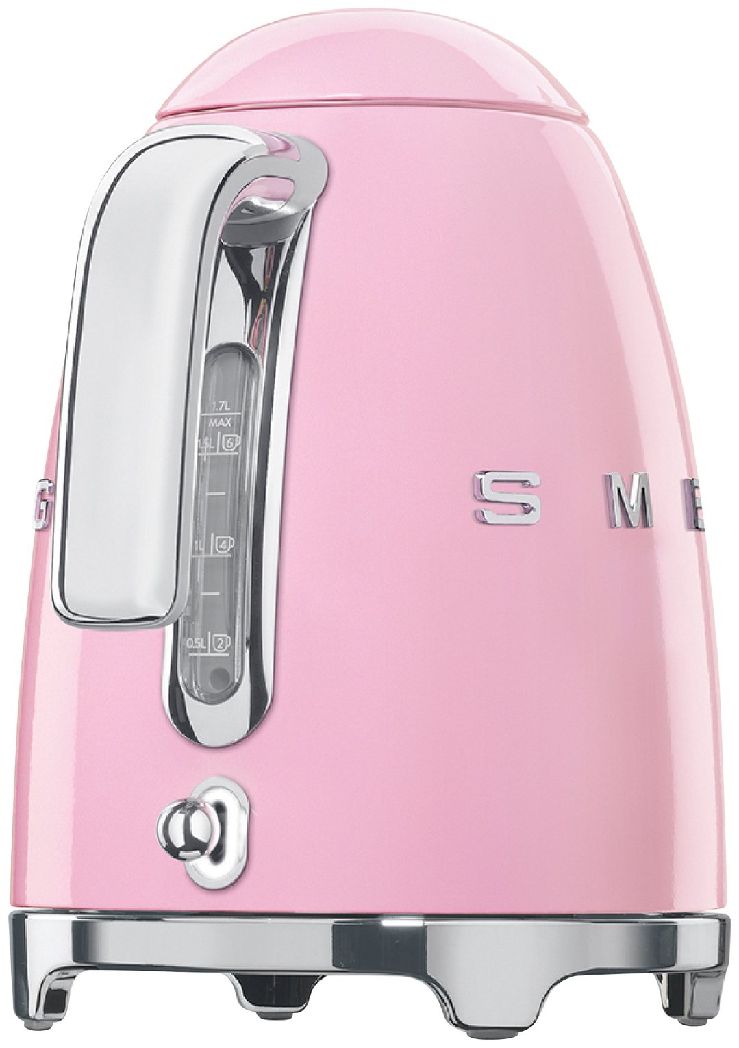 Smeg 50's Retro Style Aesthetic Electric Kettle Pink KLF03PKAU