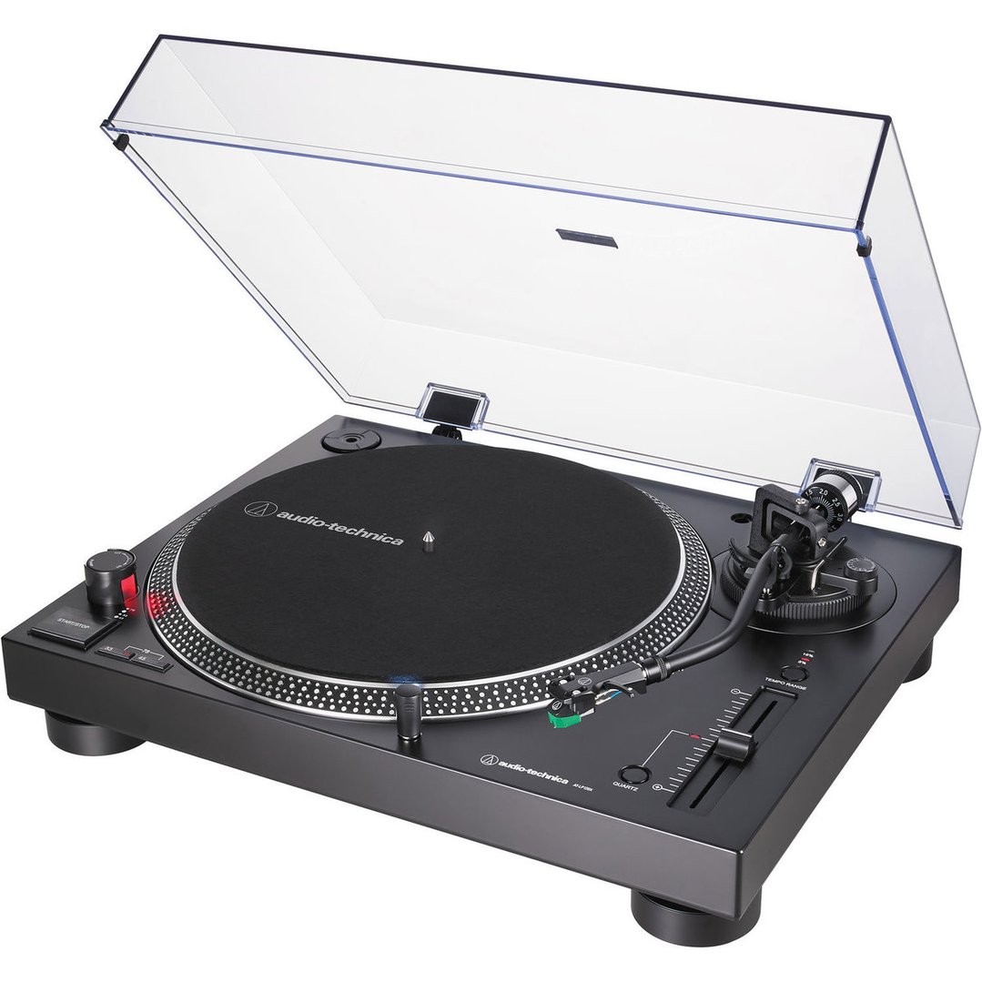 Audio-Technica Direct-Drive Turntable (Analog & USB)Black ATLP120XUSBBK