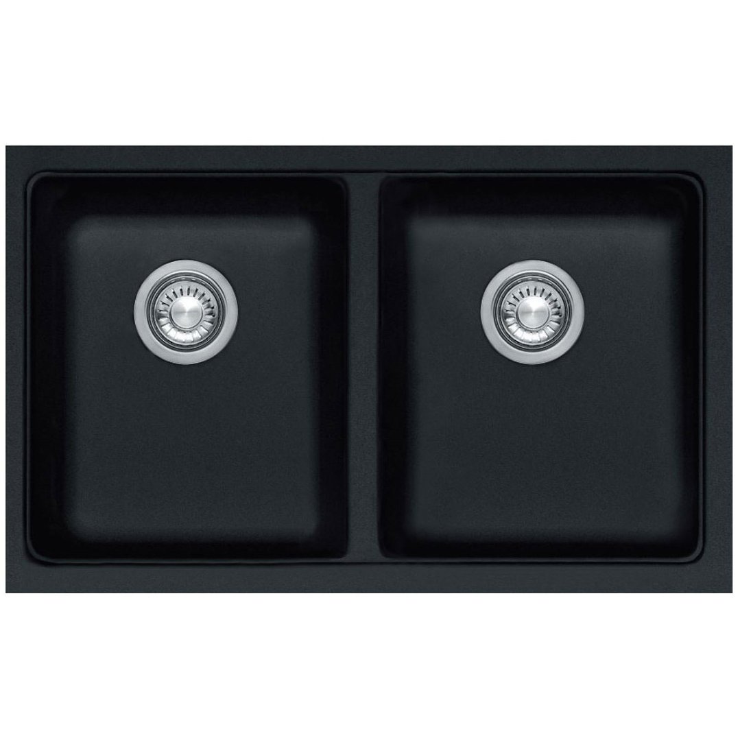 Franke Kubus Double Bowl Sink KBG120ONYX