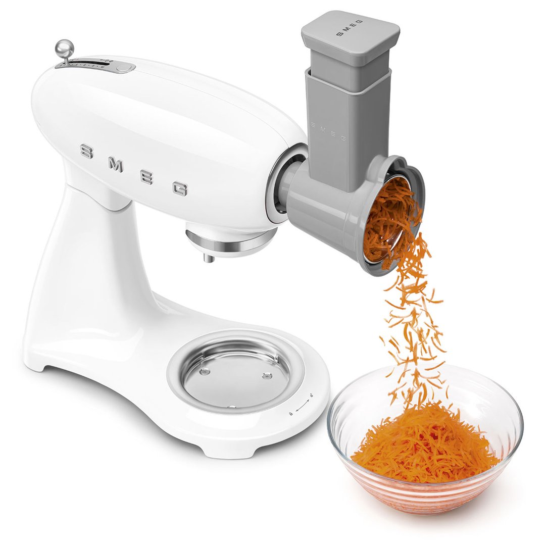 Smeg 50's Style Retro Stand Mixer - White SMF05WHAU