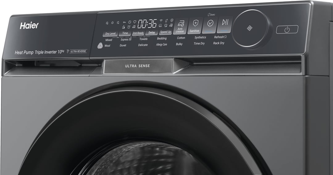 Haier 10kg 500 Series Dark Heat Pump Dryer HDHP10DB1