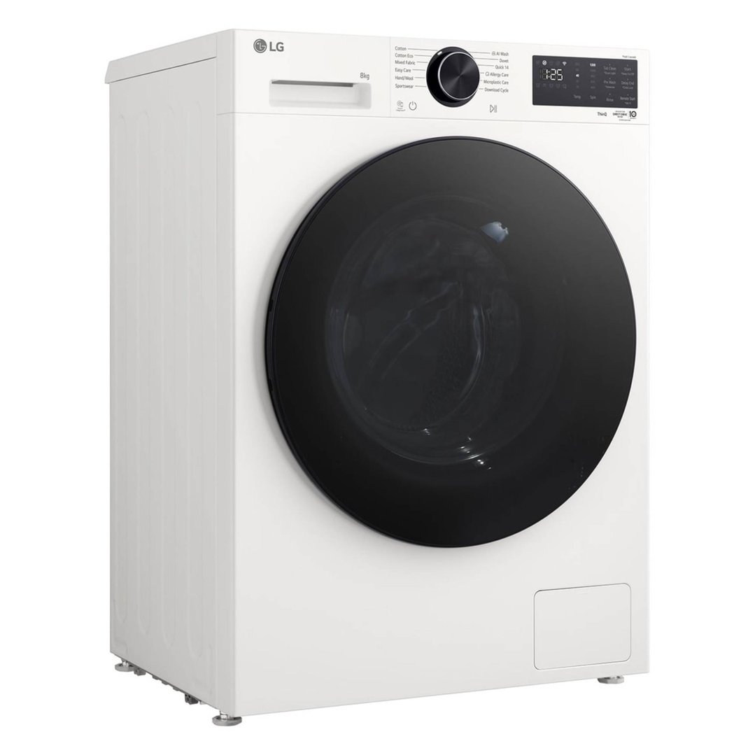 LG 8kg Series 3 Slim Front Load Washer White WX3-1208W