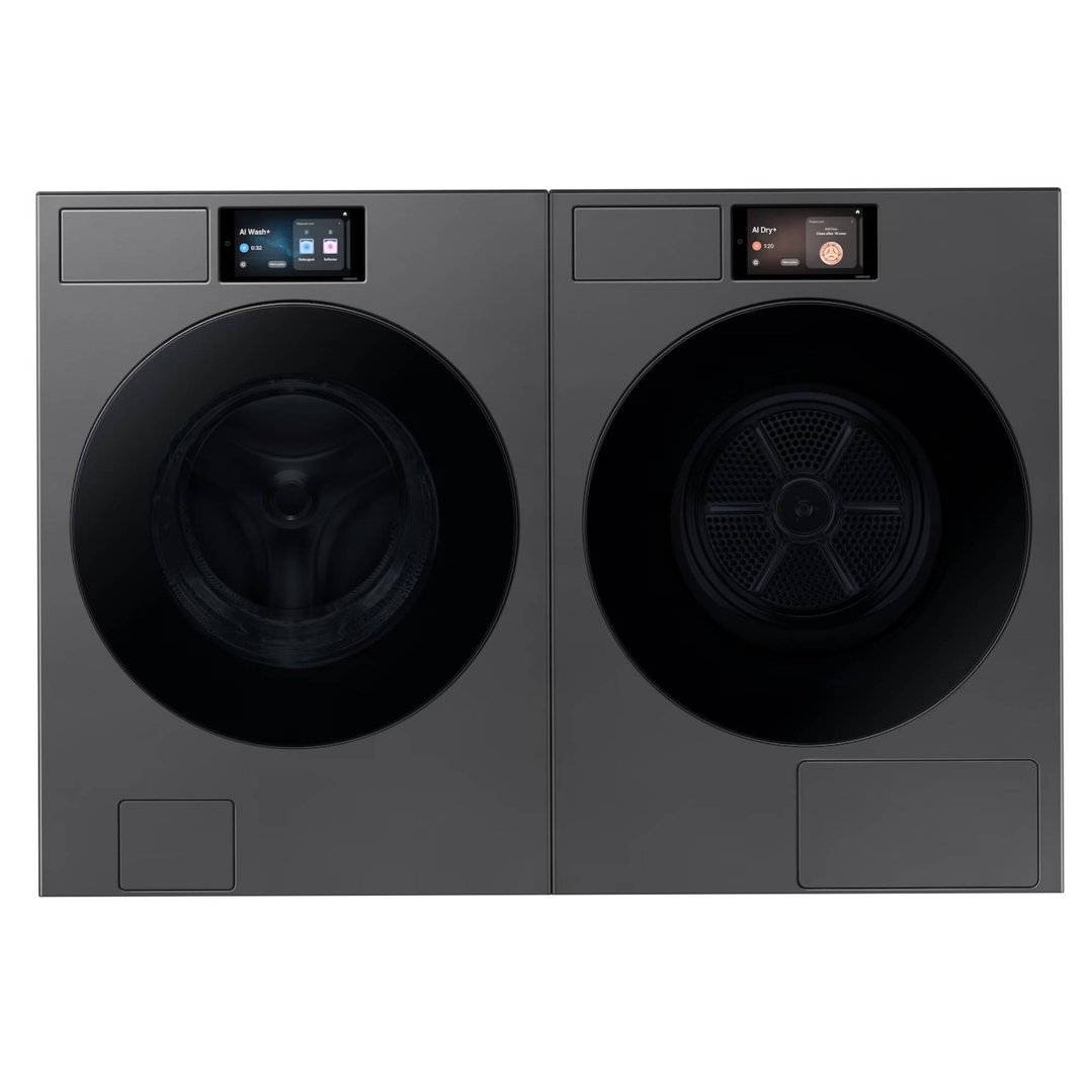 Samsung 19.5kg Bespoke AI Front-load Washer WF90F19ADS