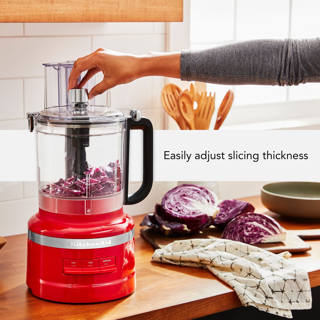 Kitchenaid 13 Cup Food Processor Empire Red. 5KFP1319AER