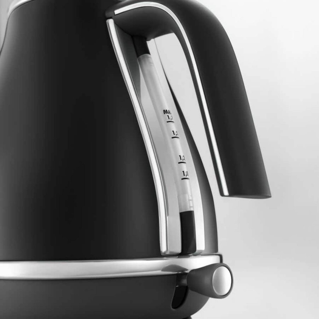 Delonghi Icona Capitals Kettle - Black KBOC2001BK