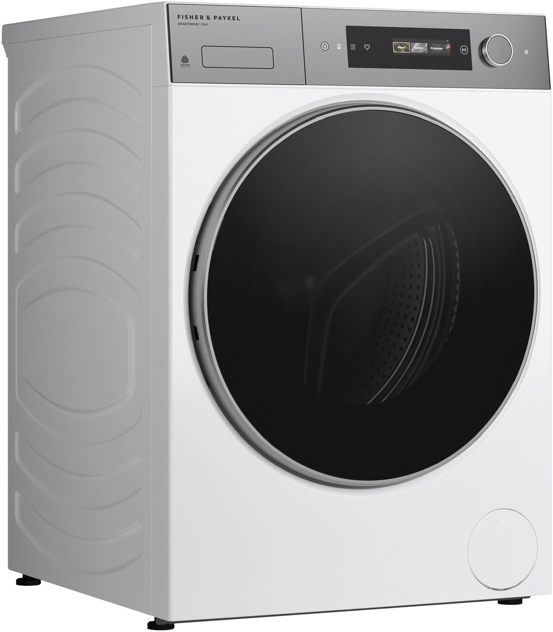 Fisher & Paykel 12kg Series 7 Contemporary Front Loader Washer with Touchscreen - White WH1260D5