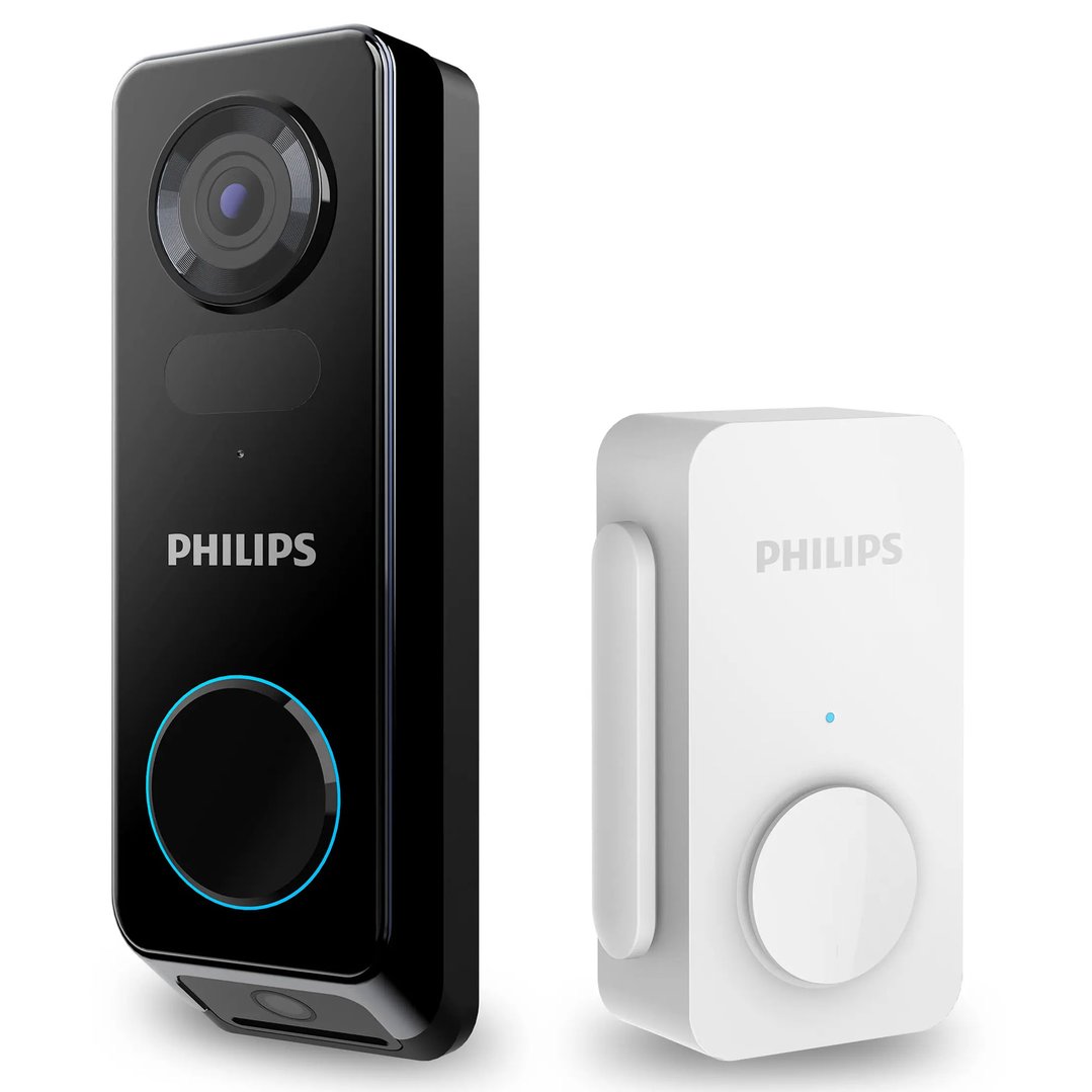 Philips 2K Dual-Cam Video Doorbell DDA270X-2TXS3