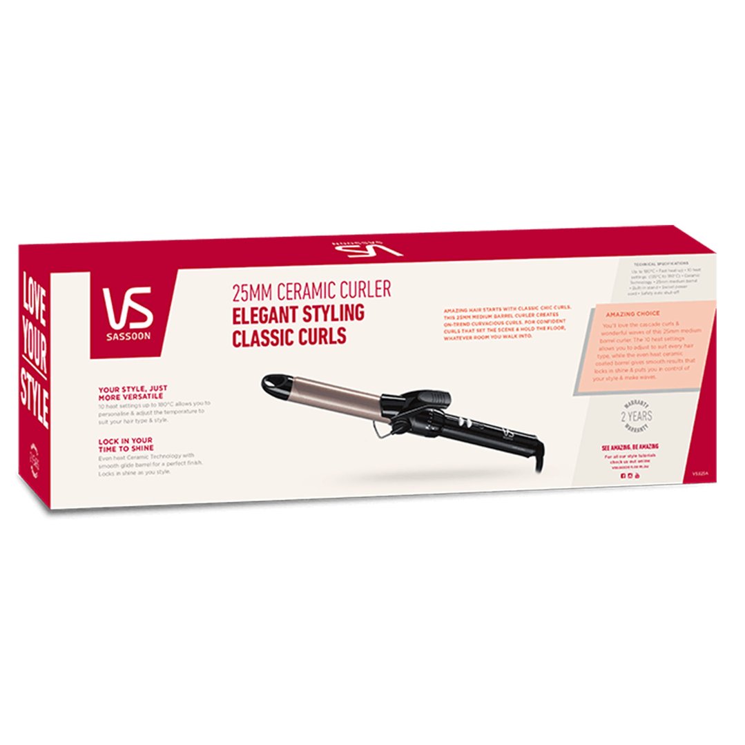 Vs Sassoon 25mm Ceramic Curler VS325A
