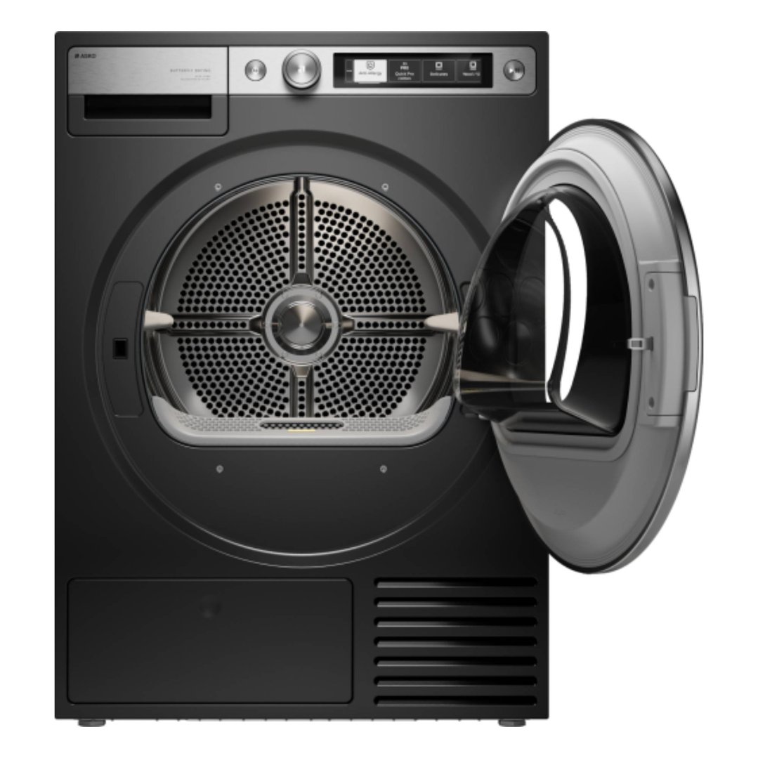ASKO Style+ 9kg Heat Pump Dryer Black T709HUG