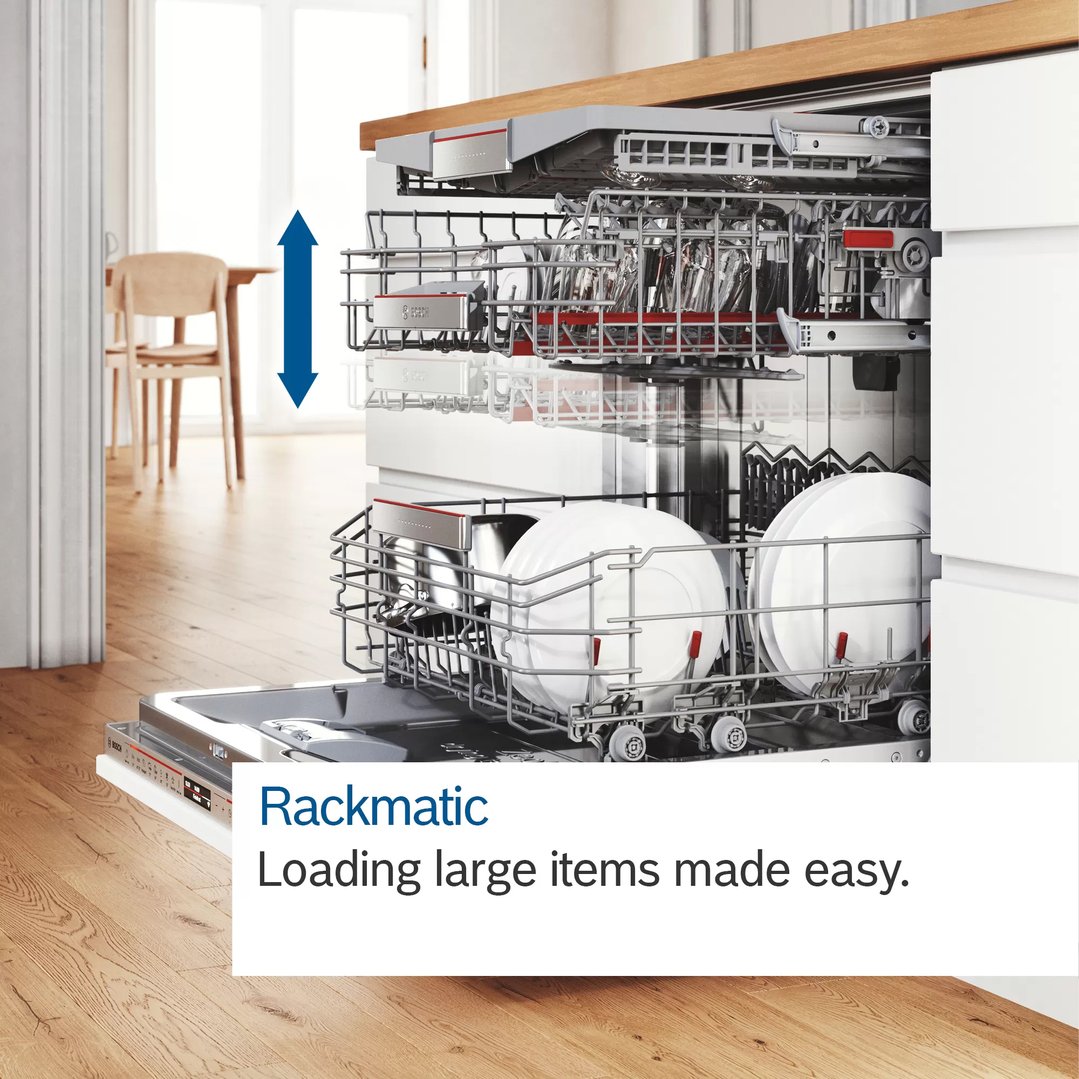 Bosch Serie | 4  60cm Freestanding Dishwasher Black inox SMS4HVB01A
