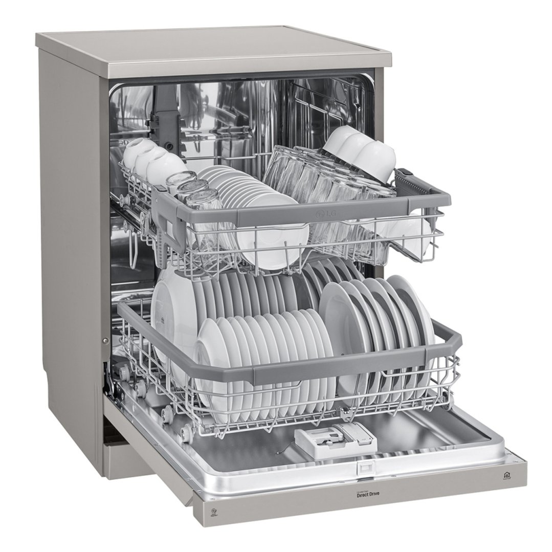LG XD Series Quadwash Dishwasher Platinum Steel XD4B24PS