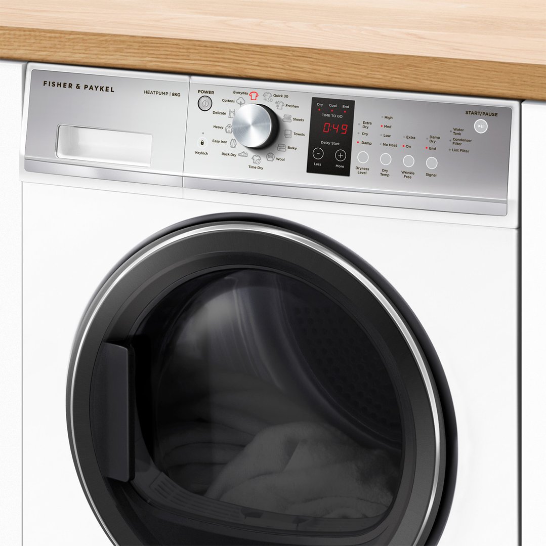 Fisher & Paykel 8kg Series 5 Heat Pump Dryer DH8060P3