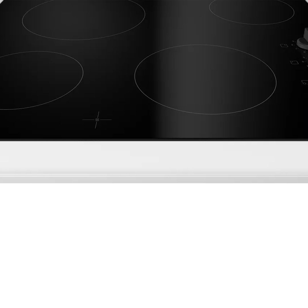 Bosch Series 2, 4 Zone Electric Cooktop 60cm Black. PKE611CA2A