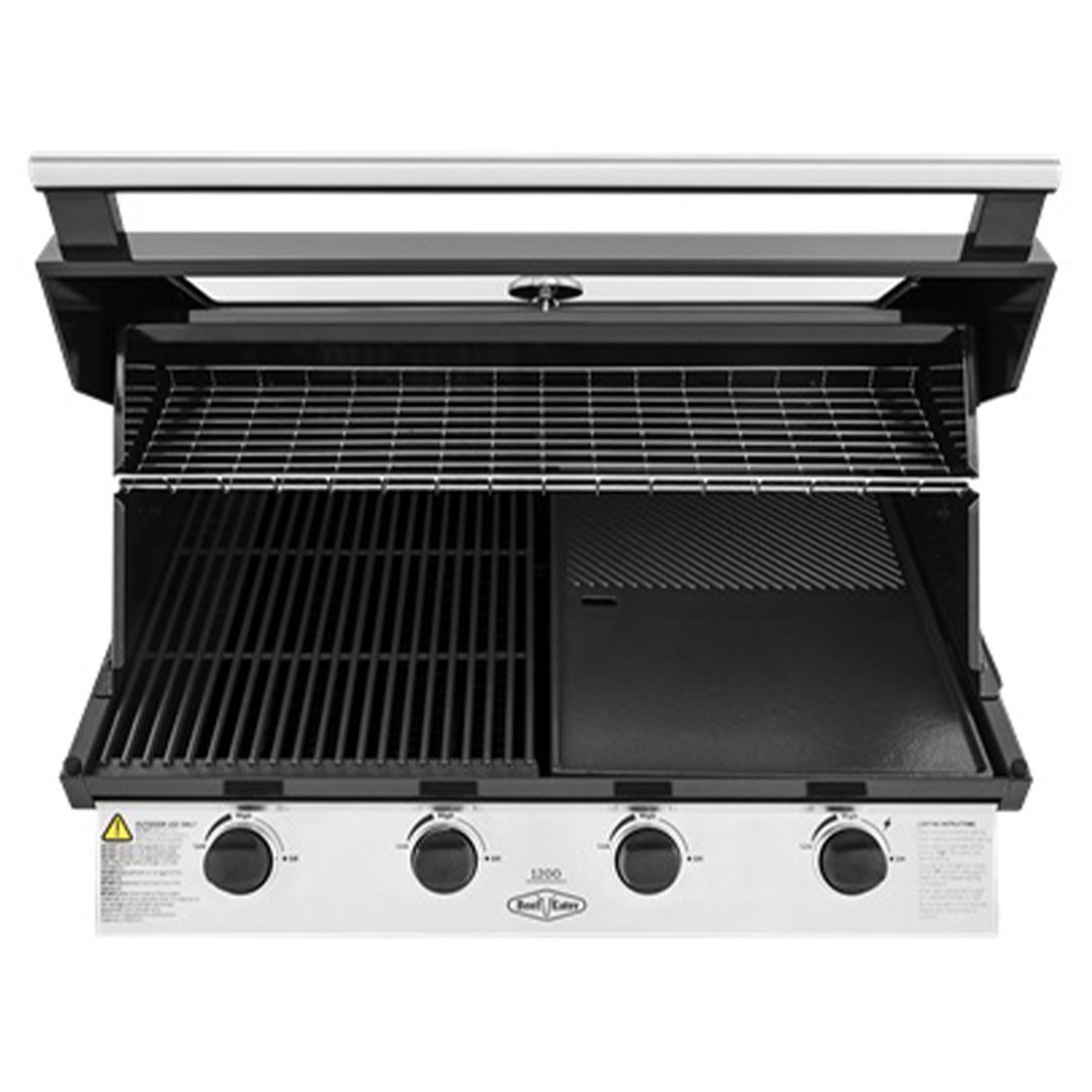 Beefeater 1200 Series Black 4 Burner Built In BBQ BBG1240BB Buy