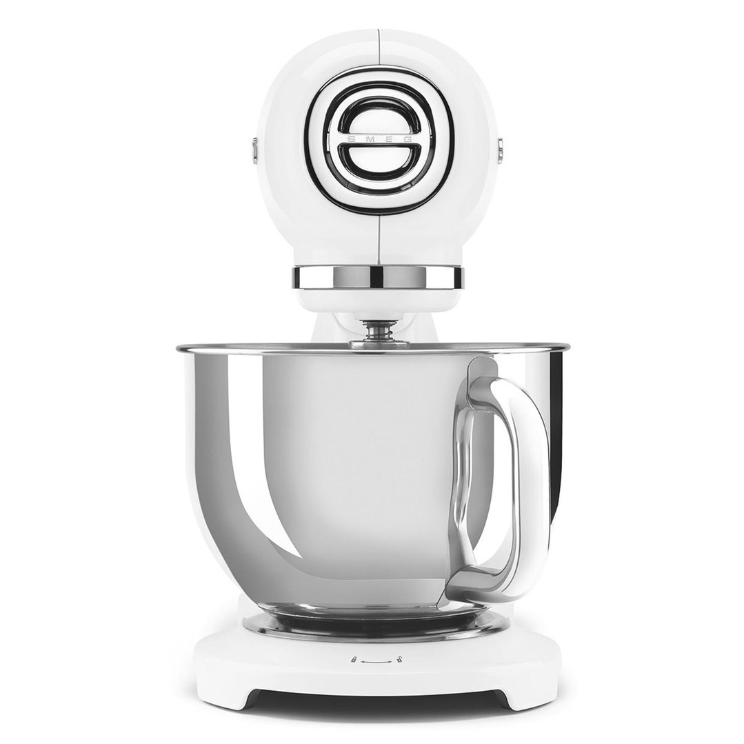 Smeg 50's Style Retro Stand Mixer - White SMF05WHAU