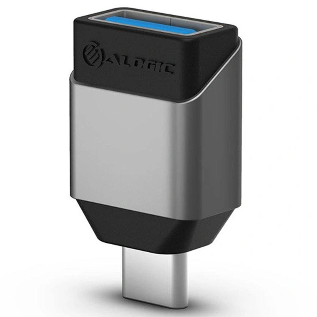 Alogic Ultra Mini USB-C to USB-A Adapter Grey ULCAMN-SGR