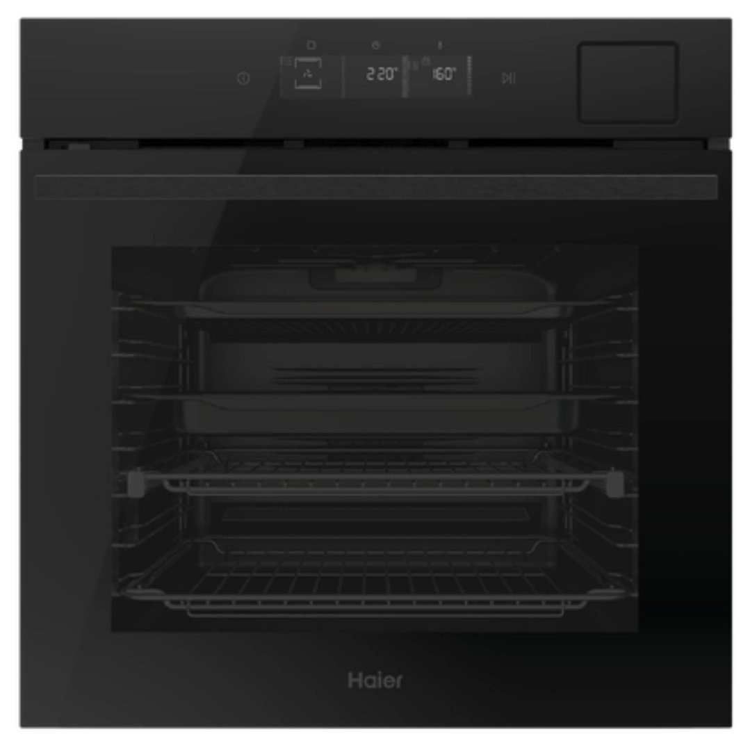 Haier 60cm 500 Series Built-in Oven, 16 Function, Pyrolytic HWO60S16TPB5