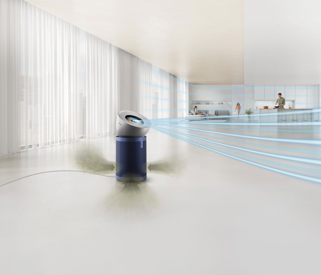 Dyson Purifier Big+Quiet™ Formaldehyde (Bright Nickel/Prussian Blue) 410642-01