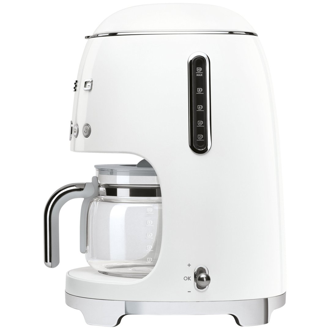 Smeg Drip Filter Coffee Machine White DCF02WHAU