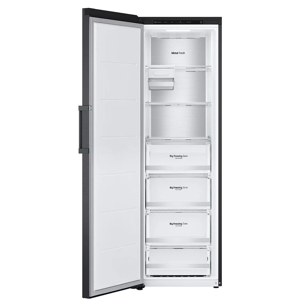 LG 324L Single door freezer in Matte Black GP-F324MBL