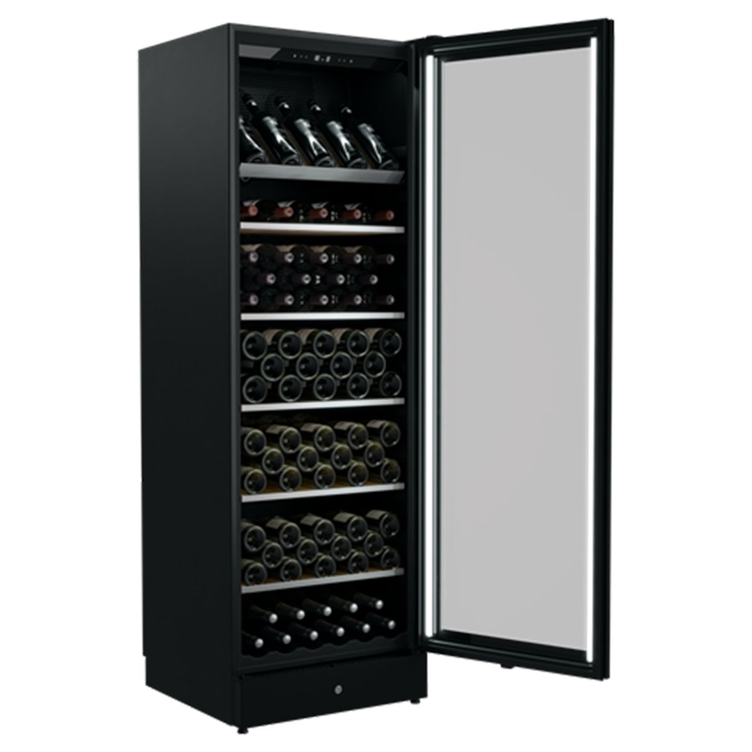 Vintec Premium 198 Bottle Wine Cabinet with Fixed Shelves - Right Hinge VWM198SBA-R