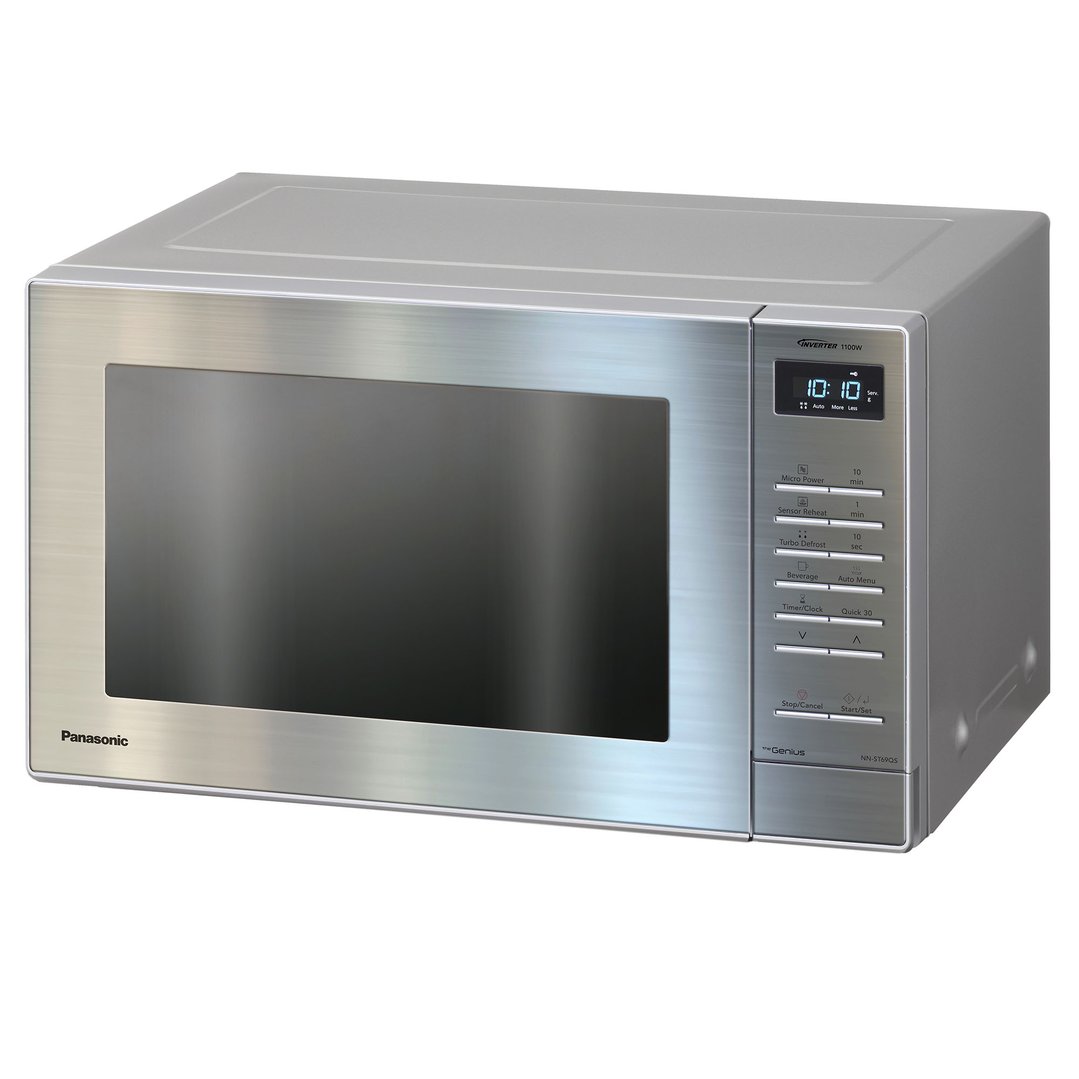Panasonic 32L 1100W Stainless Steel Inverter Microwave NN-ST69QSQPQ