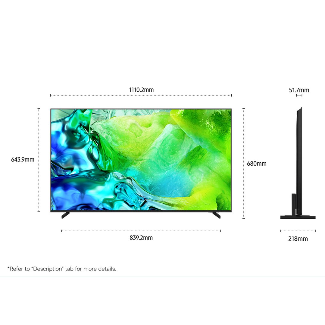 Samsung 50" QN80H NEO QLED 4K Mini LED Smart AI TV 2026 QA50QN80HAWXXY