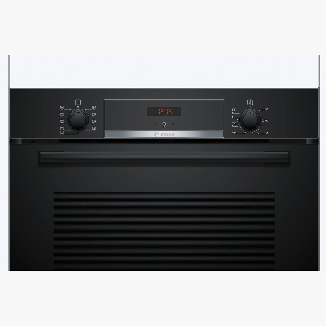 Bosch 60cm Series 4 Built-In Oven - Black HBA534BB3A