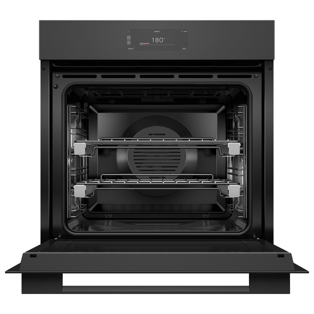 Fisher & Paykel 60cm Minimal Pyrolytic Oven, Black OB60SAMPUB5