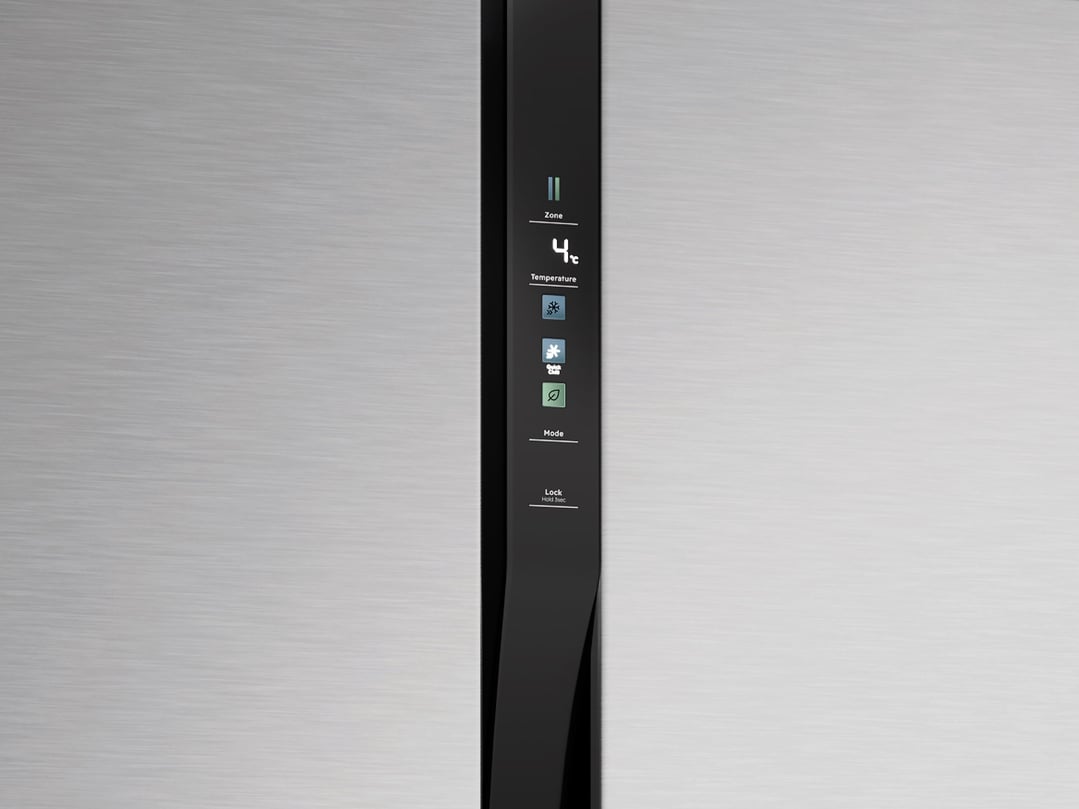 Westinghouse 624L Side by Side Fridge, Silver WSE6200SB