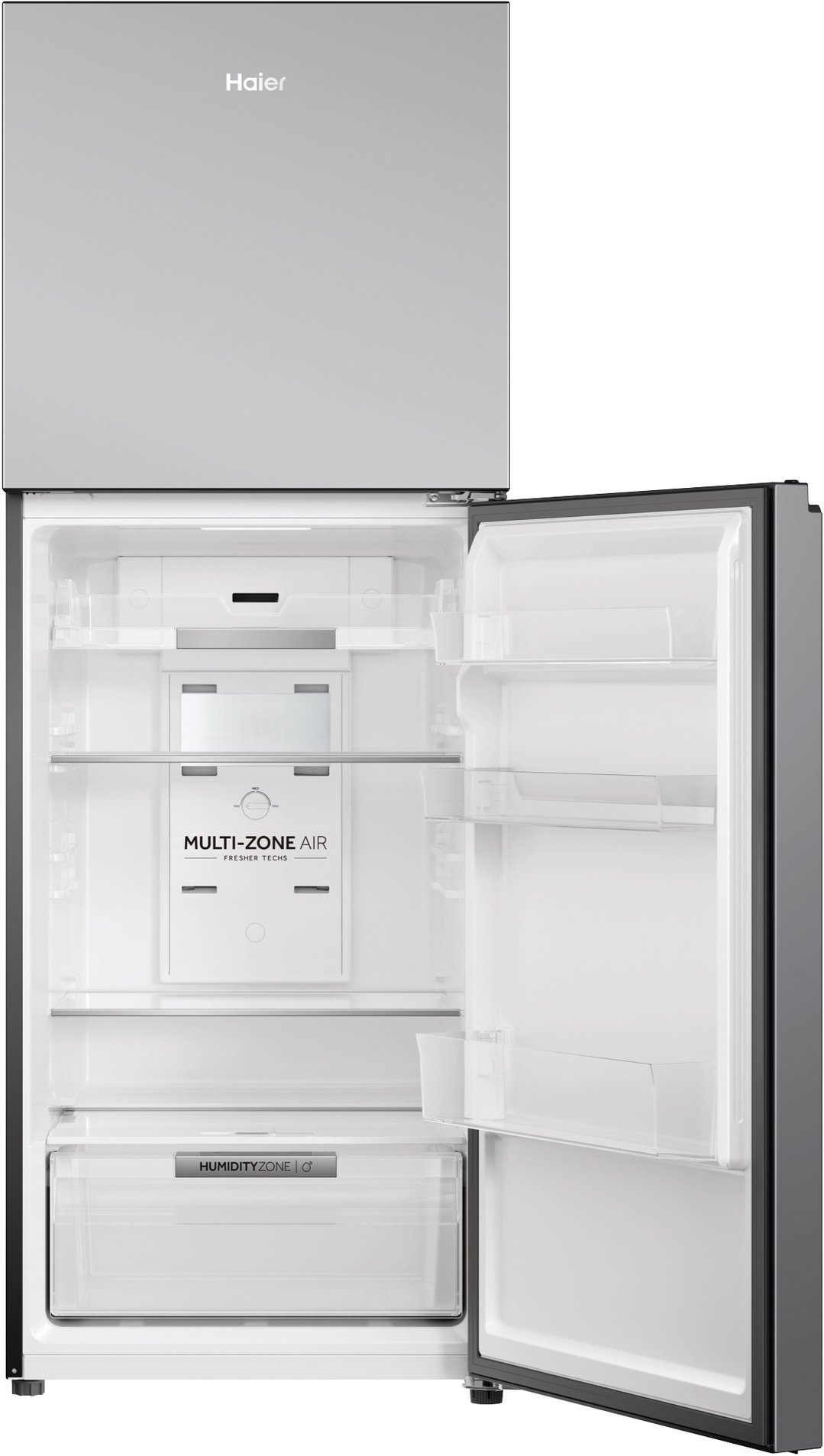 Haier 311L 300 Series Refrigerator Satina Top Freezer HRF330TS