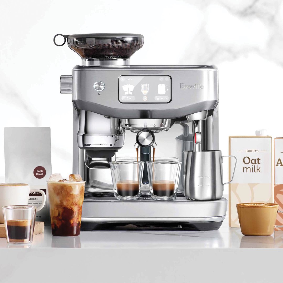 Breville the Oracle® Jet Automatic Coffee Machine - Brushed Stainless Steel BES985BSS