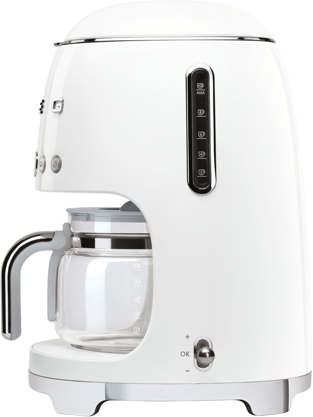 Smeg Drip Filter Coffee Machine White DCF02WHAU