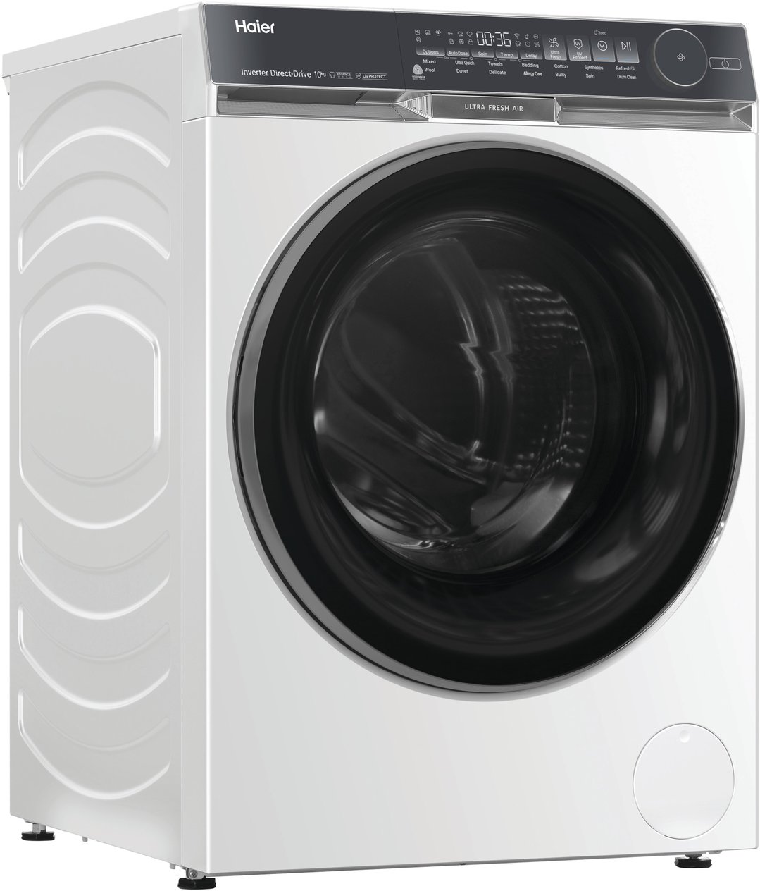 Haier 10kg 500 Series Front Load White Washing Machine Ultra Fresh Air HWF10DW2