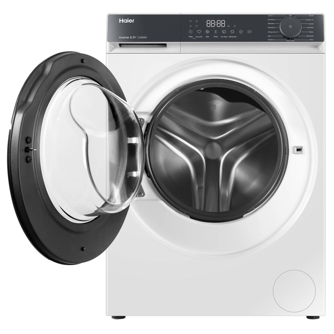 Haier 8.5kg 300 Series Front Load Washing Machine - White HWF85KW1