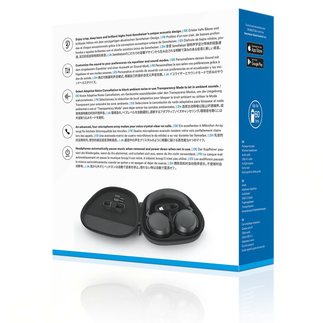 Sennheiser Momentum 4 Black M4AEBT