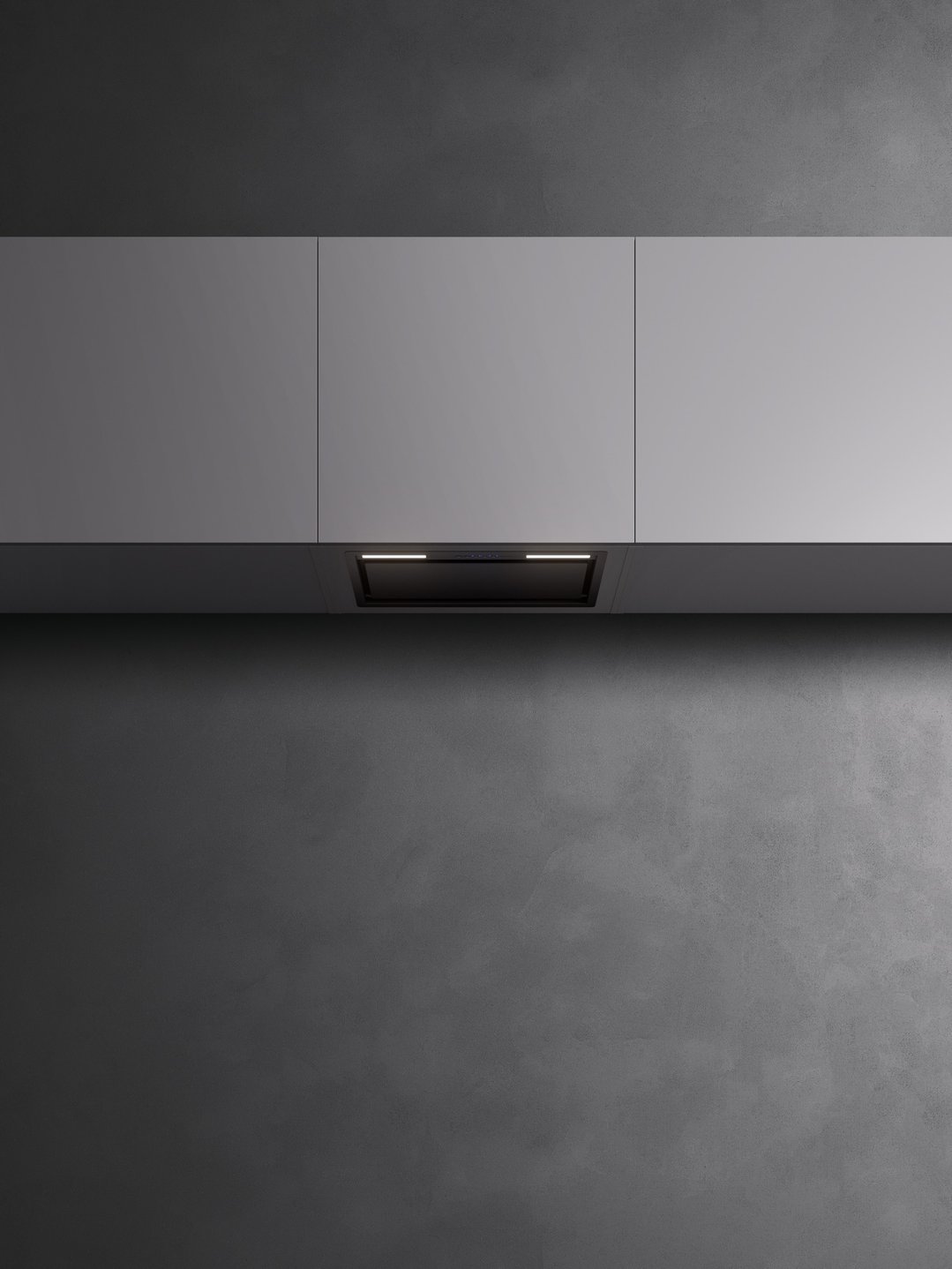 Falmec Gruppo Incasso Plus - 60cm Undermount Stainless Black F3GI60B2
