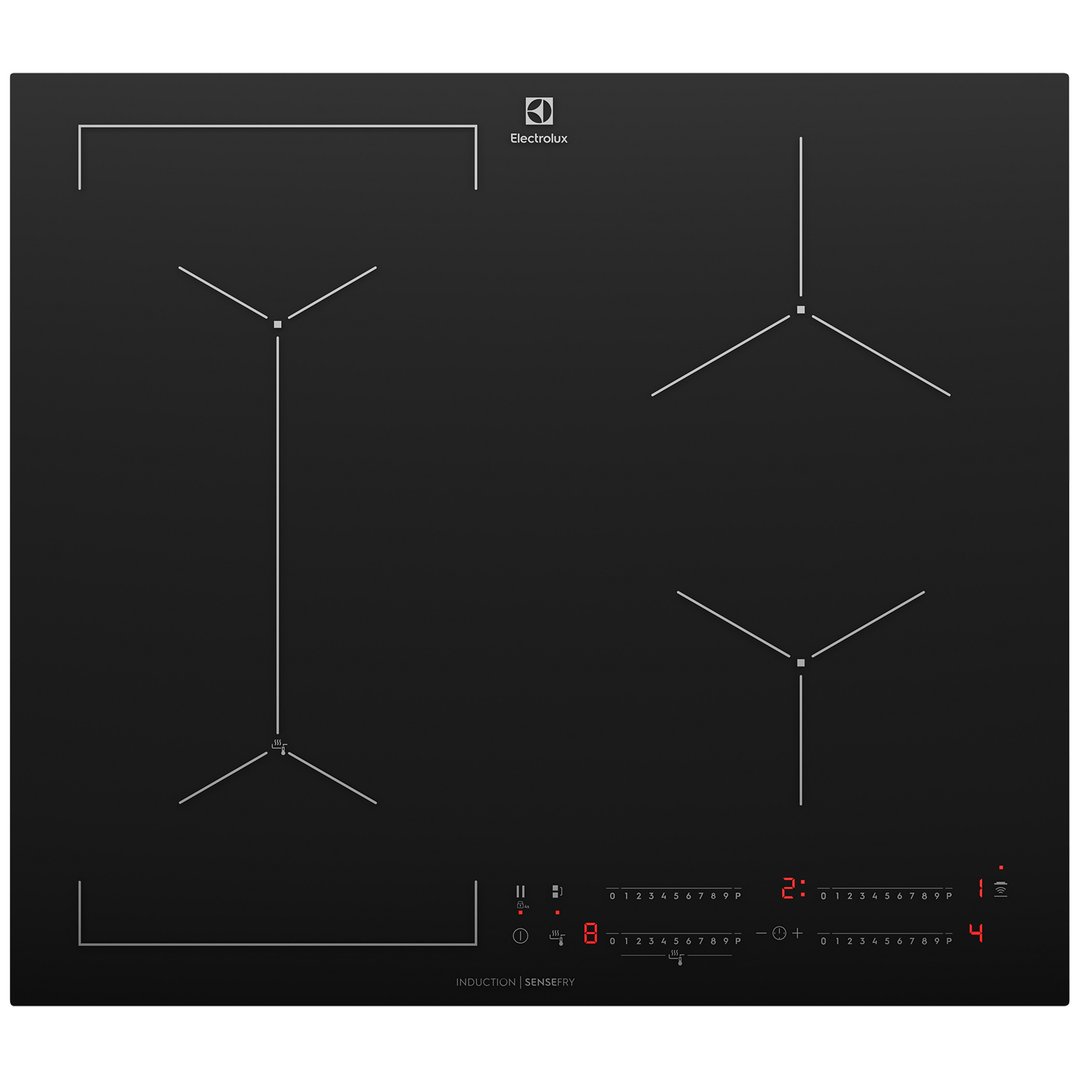 Electrolux 60cm Ultimate Taste 700 4 Zone Induction Cooktop EHI645BE