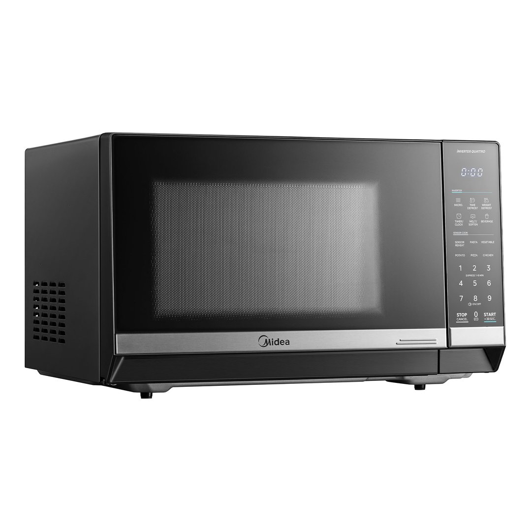 Midea 34L 1200W Smart Inverter Microwave Black MMW12VT34B