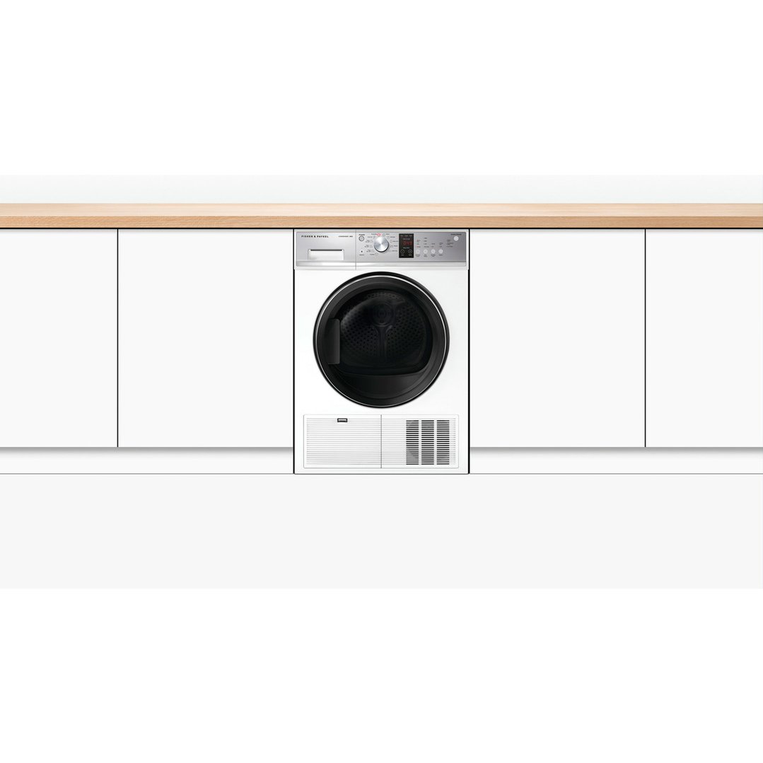 Fisher & Paykel 8kg Series 5 Condensing Dryer, Auto-Sensing, Rack Dry DE8060P3