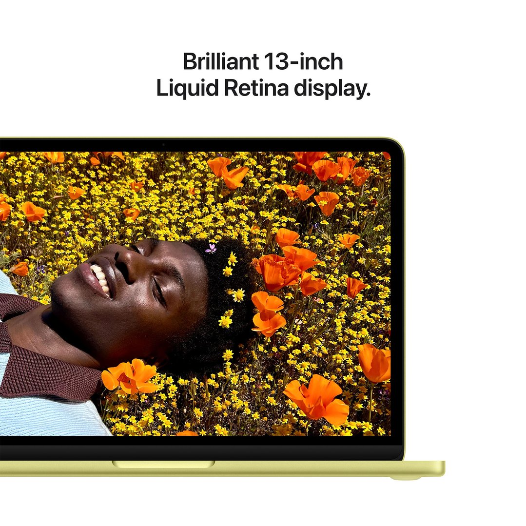 Apple 13" MacBook Neo A18 Pro chip with 6‑core CPU and 5‑core GPU, 8GB, 512GB SSD, Touch ID - Citrus MHFE4X/A