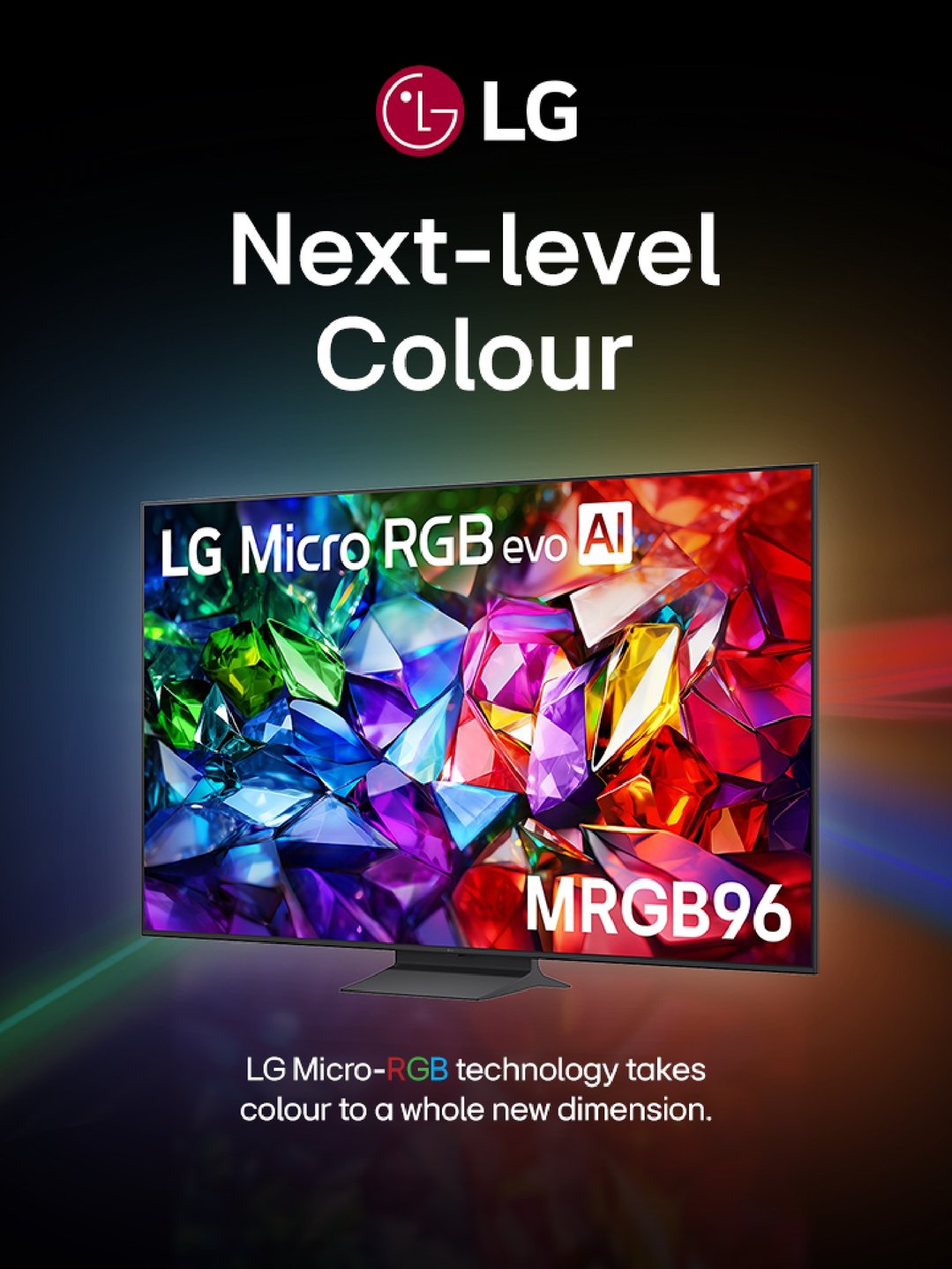 LG 75" MRGB96B Micro RGB EVO AI 4K Smart TV (2026) 75MRGB96BSA