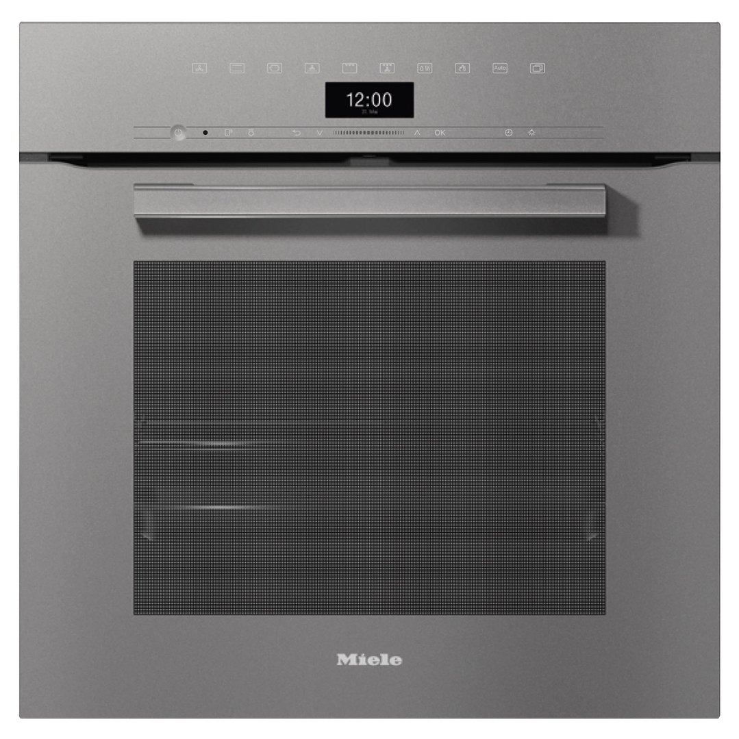 Miele 60cm Pyrolytic Oven with Rapid Cooling and Crisp Function Graphite Grey H7464BPGRGR